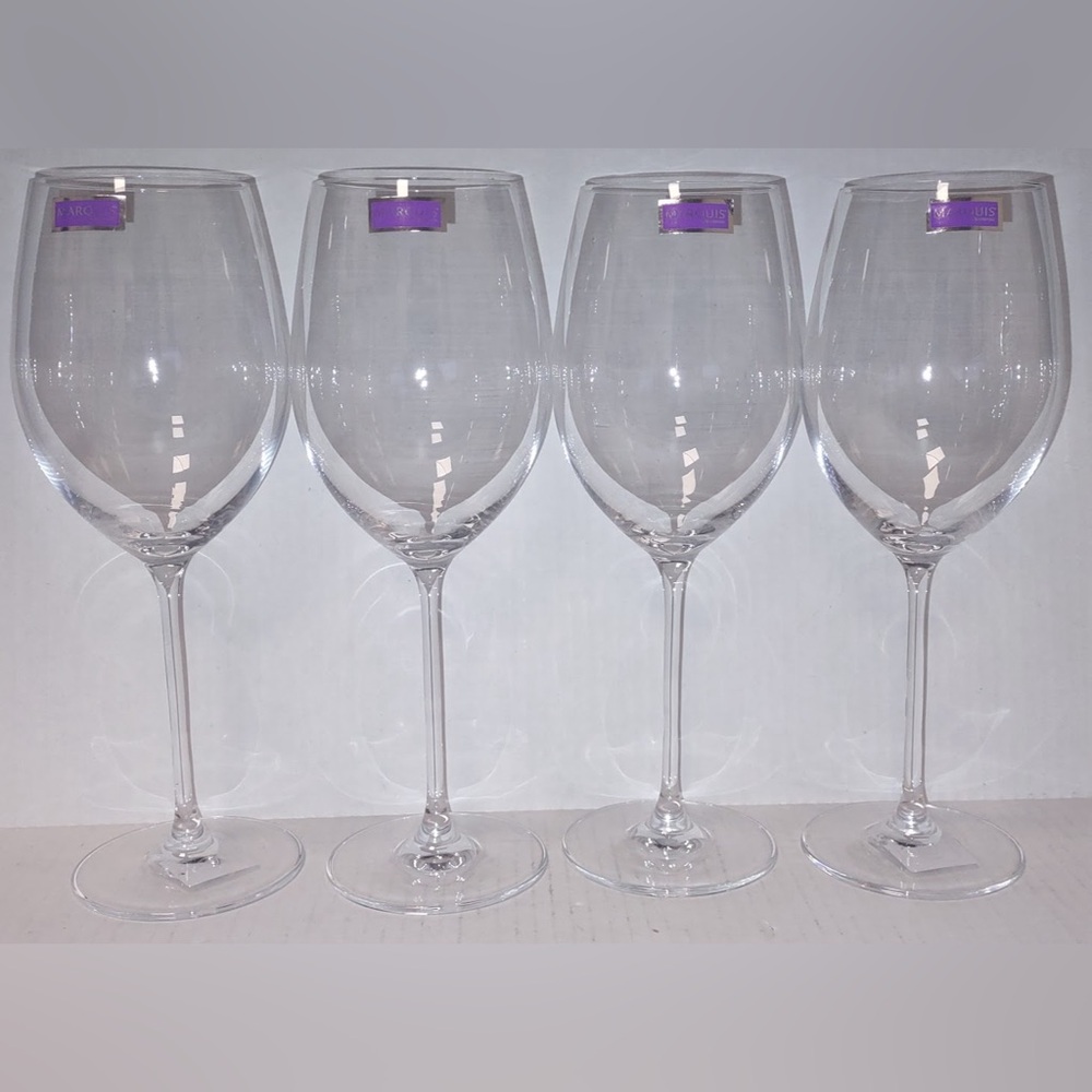 Waterford MARQUIS MOMENTS RED WINE, 19.5OZ, SET OF 4, NEW IN BOX